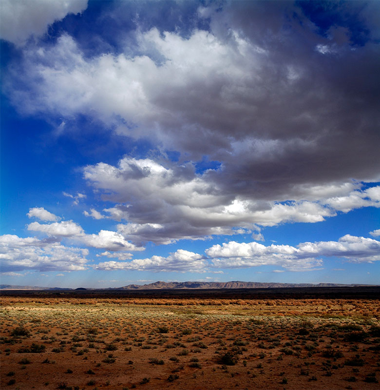 landscape Landscape with mountain range in the distance